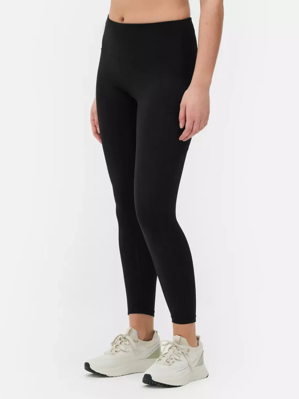 Legginsy treningowe z wysokim stanem