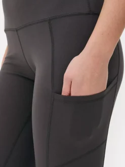 Legginsy treningowe z wysokim stanem