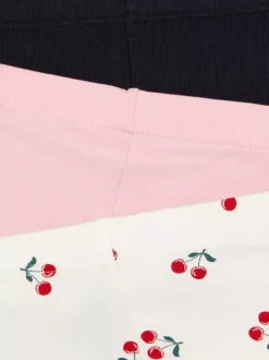 Legginsy w różnych wzorach, 3 pary
