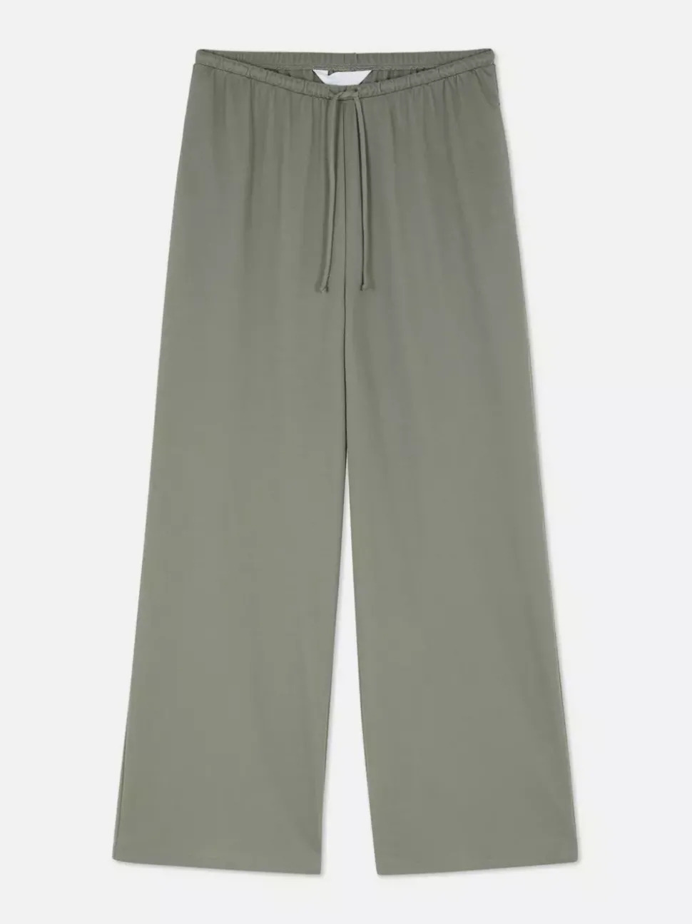 Legginsy z szeroką nogawką i sznurkiem w talii