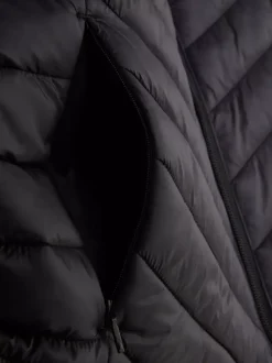 Lekka kurtka puchowa z kapturem