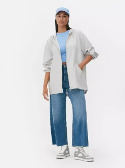 Lekka przeciwdeszczowa parka z kapturem