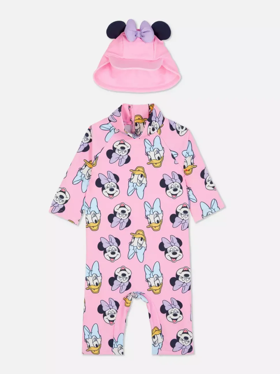 Letni kombinezon oraz kapelusz z motywem Disneya