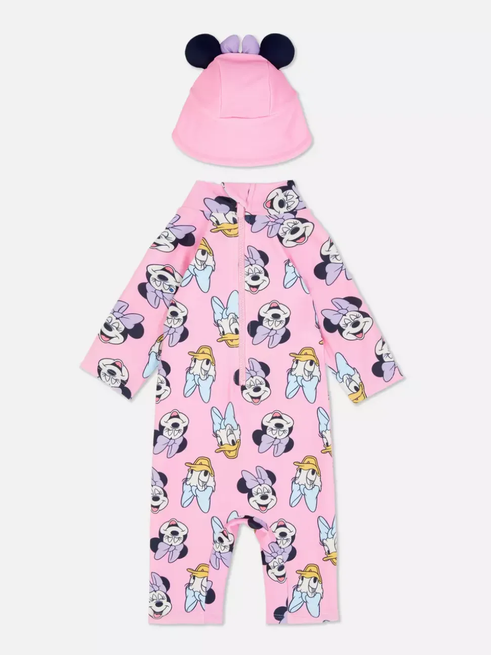 Letni kombinezon oraz kapelusz z motywem Disneya