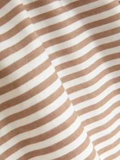 Letnia sukienka w paski bez rękawów