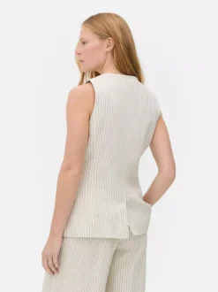 Lniana kamizelka The Edit