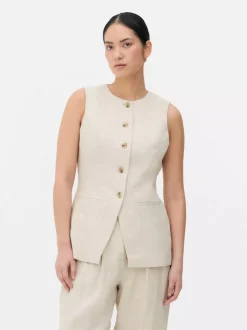 Lniana kamizelka The Edit