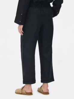 Lniane spodnie The Edit