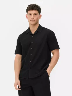 Lniany T-shirt z krótkim rękawem, część zestawu