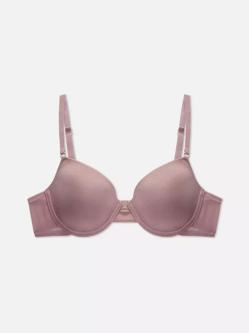 Lśniący biustonosz pod T-shirt, rozmiary A–D