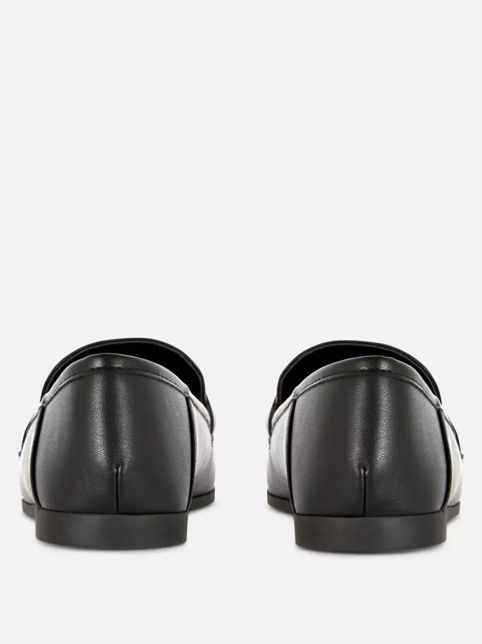 Loafersy ze sztucznej skóry z klamrą