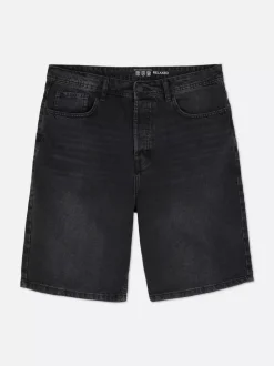 Luźne spodenki jeansowe