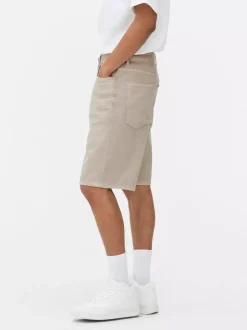 Luźne spodenki jeansowe