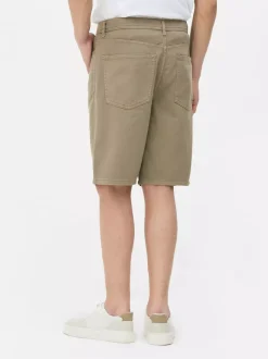 Luźne spodenki jeansowe