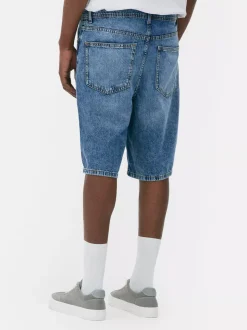 Luźne spodenki jeansowe