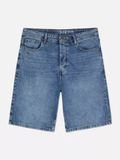 Luźne spodenki jeansowe