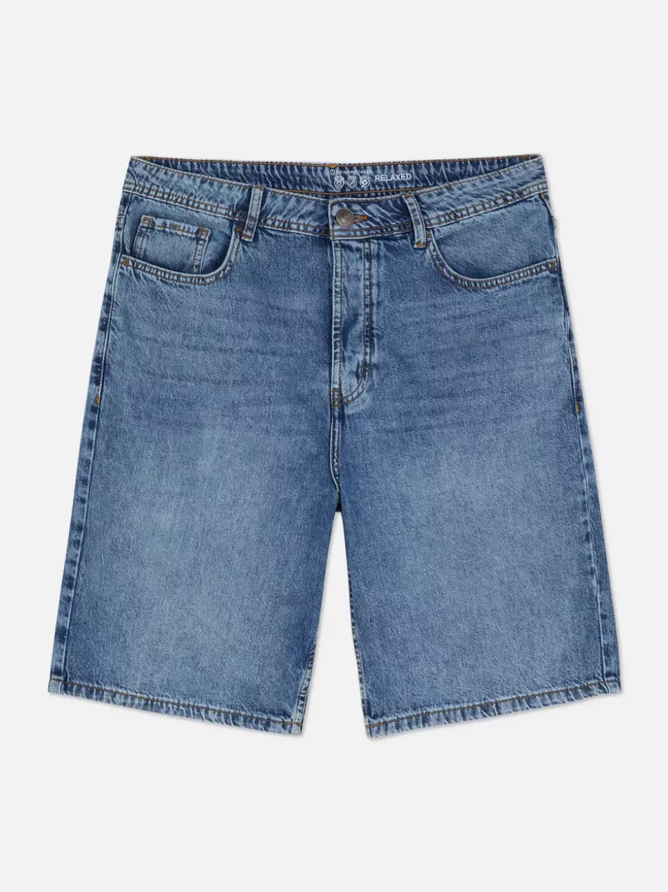 Luźne spodenki jeansowe