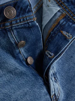 Luźne spodenki jeansowe