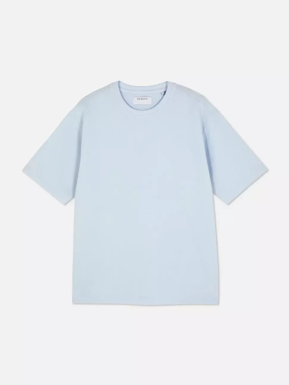 Luźny T-Shirt z teksturowanej dzianiny