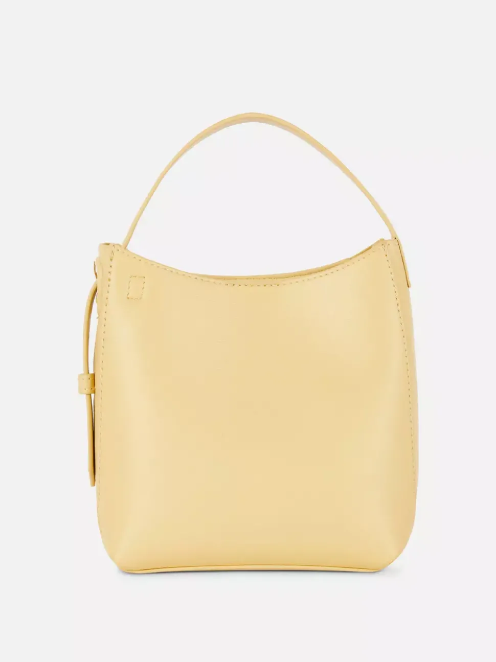 Mała torba shopper typu bucket z paskiem