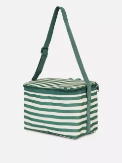 Mała torba termiczna w paski