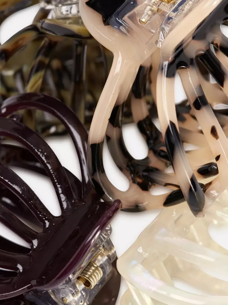 Małe żabki do włosów, 4 szt.