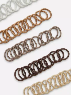 Małe elastyczne gumki do włosów