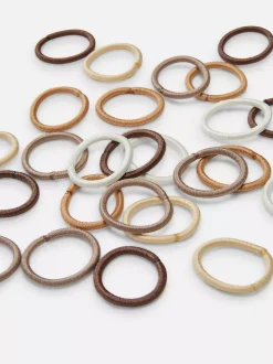 Małe elastyczne gumki do włosów