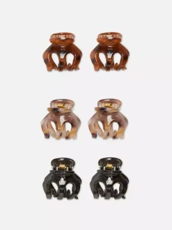 Małe spinki do włosów, 6 szt.