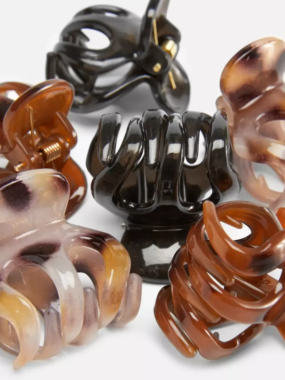 Małe spinki do włosów, 6 szt.