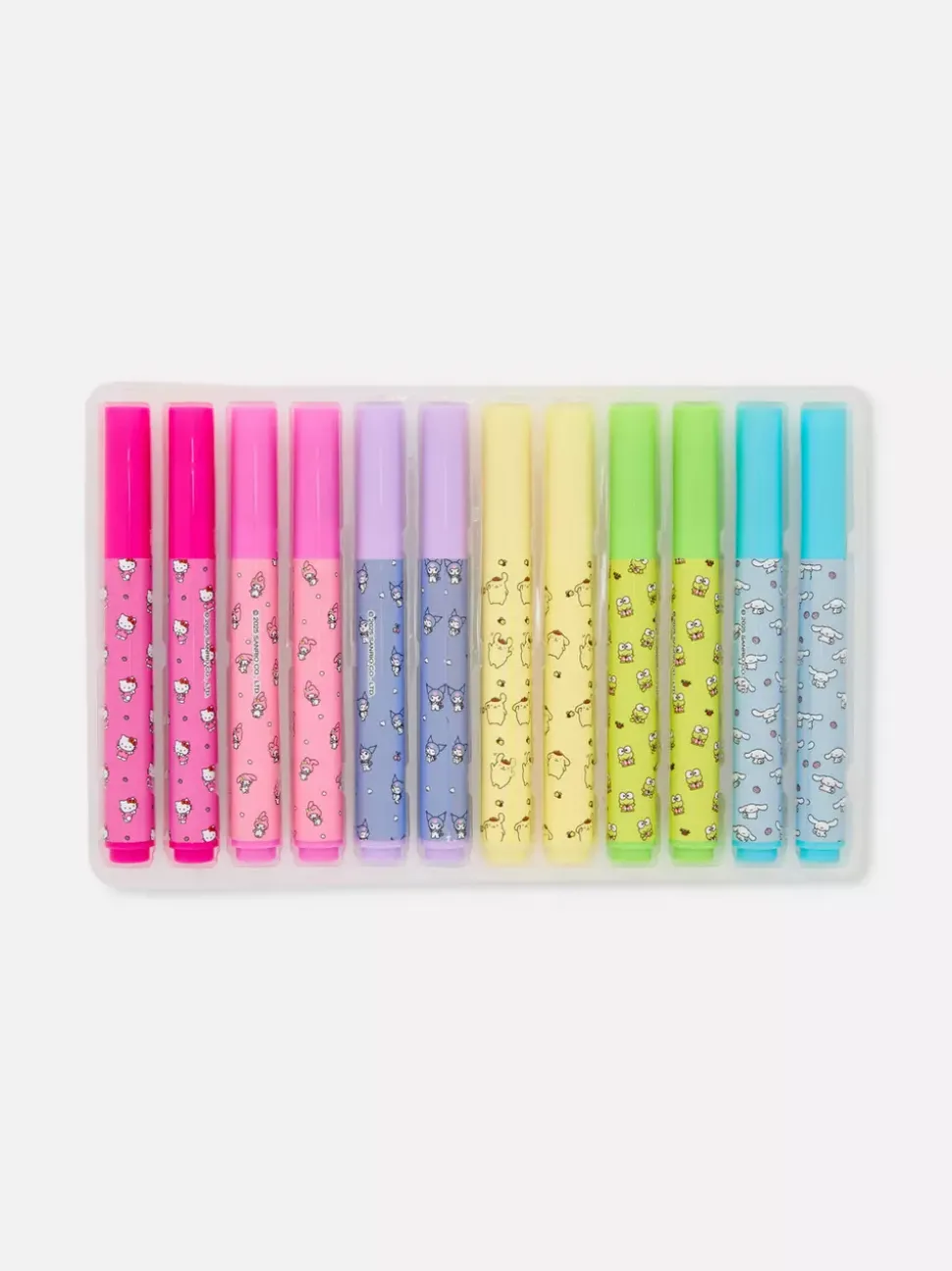 Markery zapachowe z motywem Hello Kitty, 12 szt.