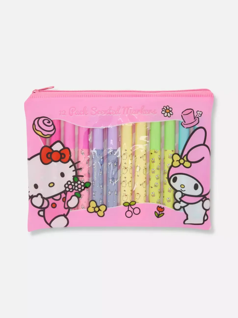 Markery zapachowe z motywem Hello Kitty, 12 szt.