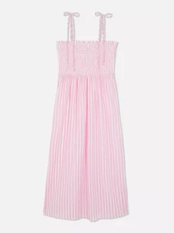 Marszczona sukienka midi