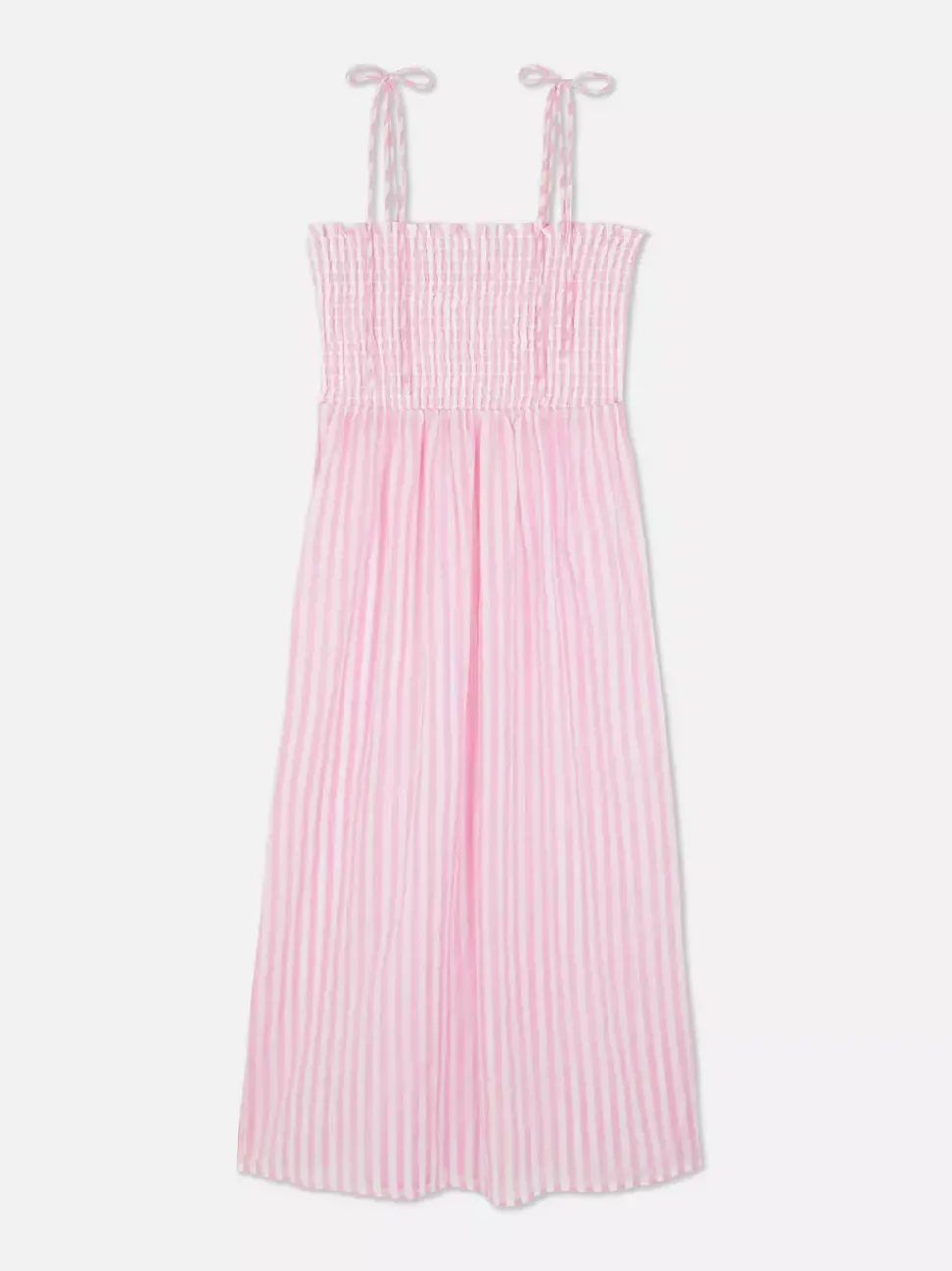 Marszczona sukienka midi