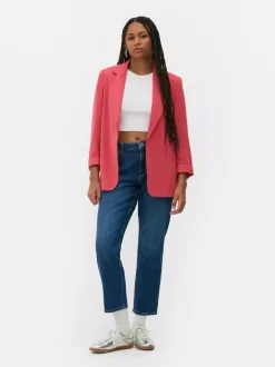 Marynarka o prostym kroju oversize