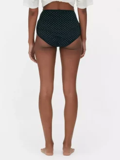 Menstruacyjne figi z wysokim stanem, 3 pary