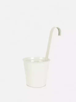 Metalowa doniczka do zawieszenia