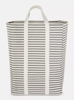 Miękki kosz na pranie w paski