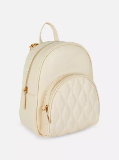 Mini plecak ze sztucznej skóry