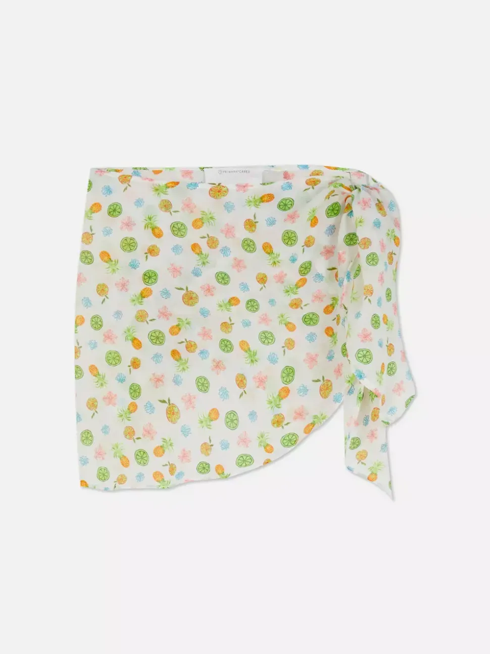 Mini sarong z nadrukiem