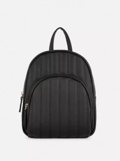 Miniplecak ze sztucznej skóry