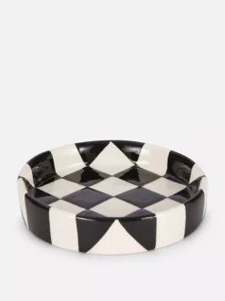 Miseczka w kratę na drobiazgi