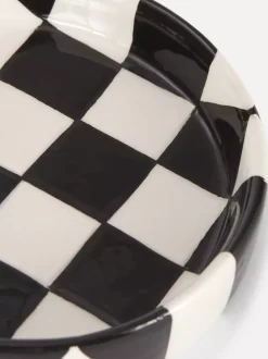 Miseczka w kratę na drobiazgi