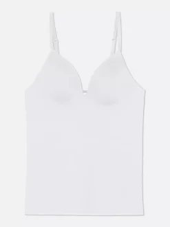 Modelujący top na ramiączkach z miseczkami