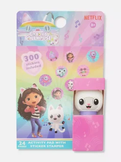 Naklejki i stempel z motywem Kociego domku Gabi