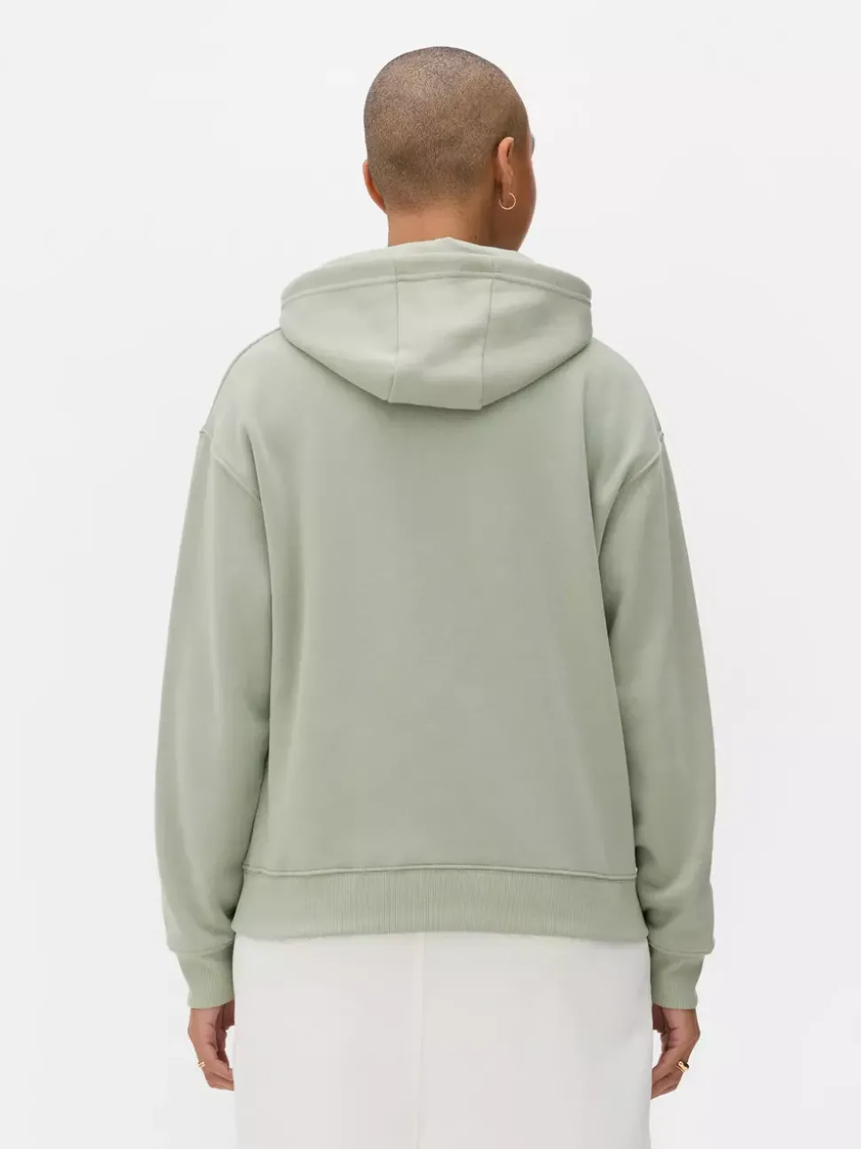 Nierozpinana bluza z kapturem i nadrukiem