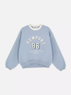 Nierozpinana bluza z nadrukiem