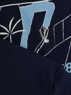 Nierozpinana bluza z nadrukiem