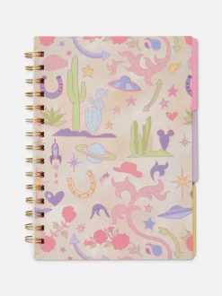 Notatnik A5 z zakładkami z motywem American West