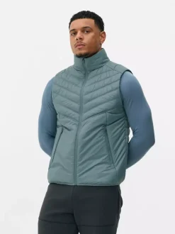 Ocieplany bezrękawnik sportowy